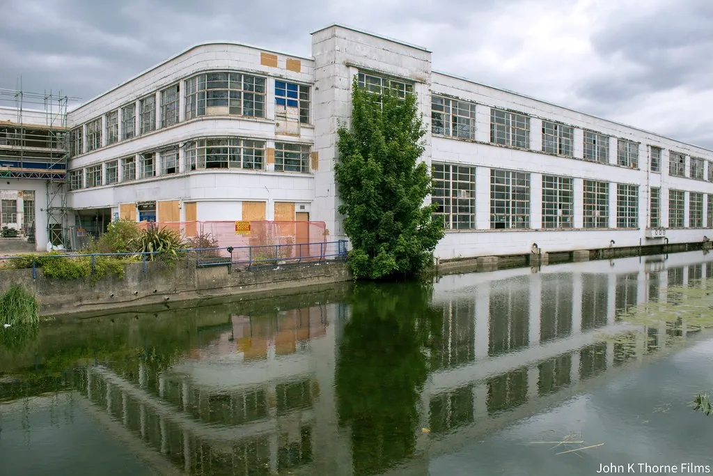 Rootes Building Maidstone. Major changes to grade 2 listed building. Being made into residential use.